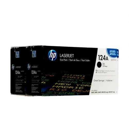 Top 10 👍 Q6000AD | HP 124A | Original HP Dual Pack Toner Cartridges - Black 👏 2 Top 10 👍 Q6000AD | HP 124A | Original HP Dual Pack Toner Cartridges - Black 👏 - Image 2