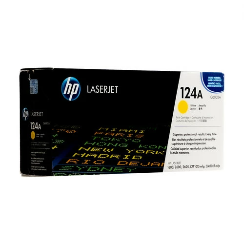 Budget 😀 Q6002A | HP 124A | Original HP Toner Cartridge - Yellow 😉 3 Budget 😀 Q6002A | HP 124A | Original HP Toner Cartridge - Yellow 😉 - Image 3