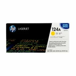 Budget 😀 Q6002A | HP 124A | Original HP Toner Cartridge - Yellow 😉