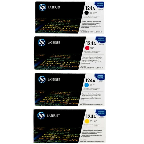 Promo ๐ HP 124A SET | Q6000A, Q6001A, Q6002A, Q6003A | Original HP Toner Cartridge - Black, Cyan, Yellow, Magenta ๐ฏ 1 Promo ๐ HP 124A SET | Q6000A, Q6001A, Q6002A, Q6003A | Original HP Toner Cartridge - Black, Cyan, Yellow, Magenta ๐ฏ