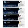 Flash Sale 🎉 HP 128A SET | CE320A, CE321A, CE322A, CE323A | Original HP Toner Cartridge - Black, Cyan, Yellow, Magenta ❤️