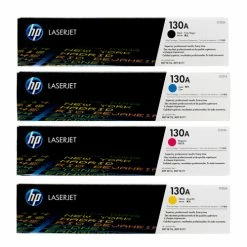 Budget 👍 HP 130A SET | CF350A, CF351A, CF352A, CF353A | Original HP Toner Cartridge - Black, Cyan, Yellow, Magenta 🥰