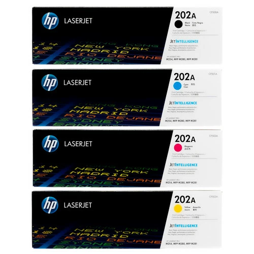 Flash Sale ✔️ HP 202A SET | CF500A, CF501A, CF502A, CF503A | Original HP Toner Cartridge - Black, Cyan, Yellow, Magenta ⌛ 1 Flash Sale ✔️ HP 202A SET | CF500A, CF501A, CF502A, CF503A | Original HP Toner Cartridge - Black, Cyan, Yellow, Magenta ⌛
