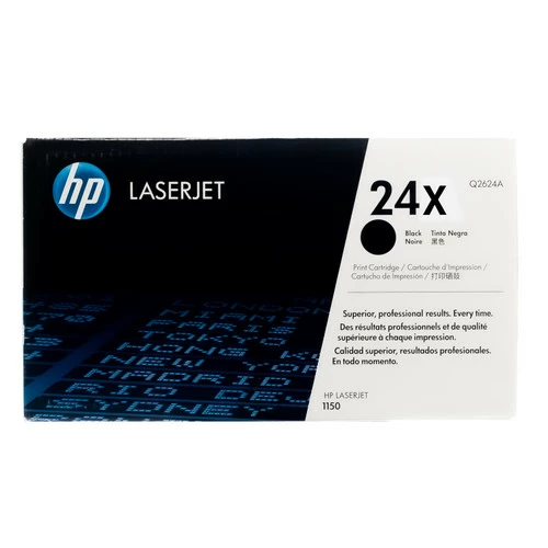 Outlet 🔔 Q2624X | HP 24X | Original HP 24X Toner Cartridge - Black ✔️ 1 Outlet 🔔 Q2624X | HP 24X | Original HP 24X Toner Cartridge - Black ✔️