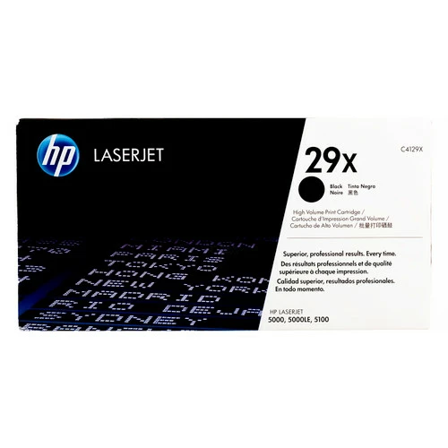 Flash Sale 😀 C4129X | HP 29X | Original HP High-Yield Toner Cartridge - Black 🌟 1 Flash Sale 😀 C4129X | HP 29X | Original HP High-Yield Toner Cartridge - Black 🌟