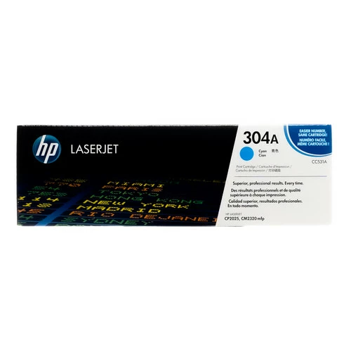 Hot Sale ๐ CC531A | HP 304A | Original HP Toner Cartridge - Cyan ๐ฏ 1 Hot Sale ๐ CC531A | HP 304A | Original HP Toner Cartridge - Cyan ๐ฏ