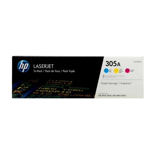 Budget 😉 CF370AM | HP 305A | Original HP LaserJet Toner Cartridge - Tri-Color ❤️ 1 Budget 😉 CF370AM | HP 305A | Original HP LaserJet Toner Cartridge - Tri-Color ❤️