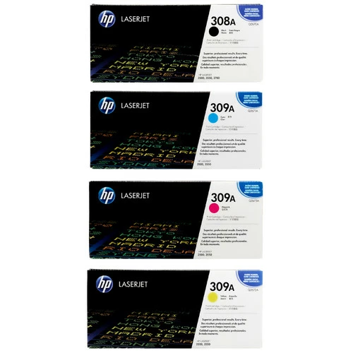 Wholesale 👏 HP 308A 309A SET | Q2670A, Q2671A, Q2672A, Q2673A | Original HP Toner Cartridge - Black, Cyan, Yellow, Magenta ❤️ 1 Wholesale 👏 HP 308A 309A SET | Q2670A, Q2671A, Q2672A, Q2673A | Original HP Toner Cartridge - Black, Cyan, Yellow, Magenta ❤️