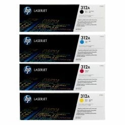 Cheap ✨ HP 312A SET | CF380A, CF381A, CF382A, CF383A | Original HP Toner Cartridge - Black, Cyan, Yellow, Magenta 😍
