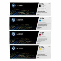 Brand new ✨ HP 312X 312A SET | CF380X, CF381A, CF382A, CF383A | Original HP Toner Cartridge - Black, Cyan, Yellow, Magenta 👏