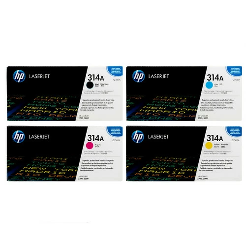 Discount 😀 HP 314A SET | Q7560A, Q7561A, Q7562A, Q7563A | Original HP Toner Cartridge Set - Black, Cyan, Magenta, Yellow ⌛ 1 Discount 😀 HP 314A SET | Q7560A, Q7561A, Q7562A, Q7563A | Original HP Toner Cartridge Set - Black, Cyan, Magenta, Yellow ⌛