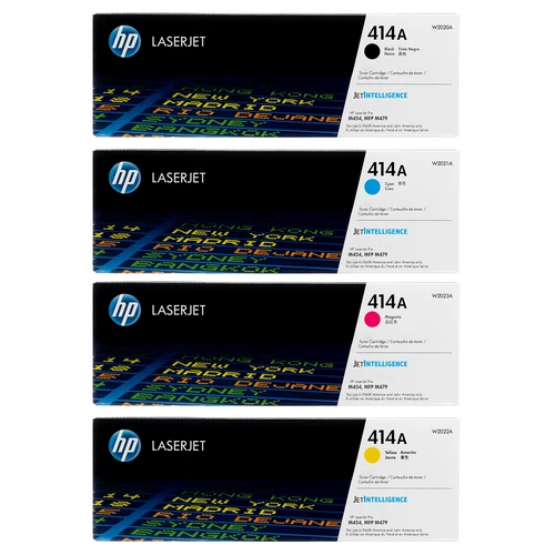 Deals ✨ HP 414A SET | W2020A, W2021A, W2022A, W2023A | Original HP Toner Cartridges - Black, Cyan, Magenta, Yellow ❤️ 1 Deals ✨ HP 414A SET | W2020A, W2021A, W2022A, W2023A | Original HP Toner Cartridges - Black, Cyan, Magenta, Yellow ❤️