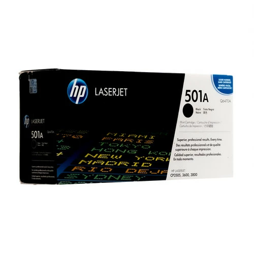 New ⌛ Q6470A | HP 501A | Original HP Toner Cartridge - Black ⌛ 2 New ⌛ Q6470A | HP 501A | Original HP Toner Cartridge - Black ⌛ - Image 2
