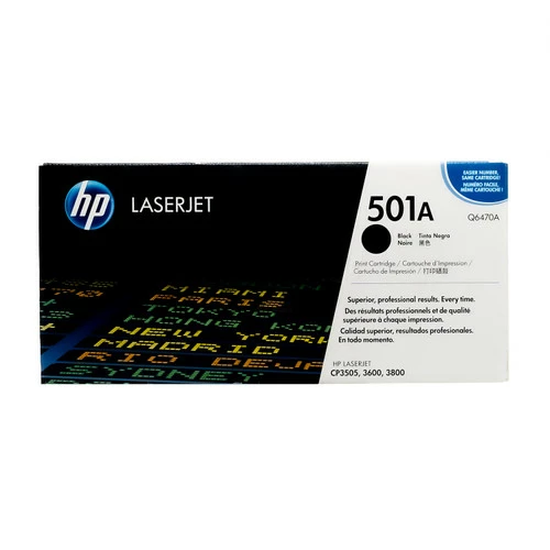New ⌛ Q6470A | HP 501A | Original HP Toner Cartridge - Black ⌛ 1 New ⌛ Q6470A | HP 501A | Original HP Toner Cartridge - Black ⌛