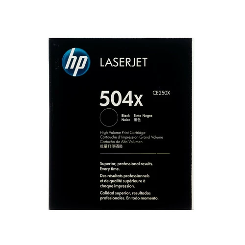 Hot Sale 👏 CE250X | HP 504X | Original HP High-Yield Toner Cartridge - Black ✔️ 2 Hot Sale 👏 CE250X | HP 504X | Original HP High-Yield Toner Cartridge - Black ✔️ - Image 2