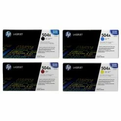 Best Sale 💯 HP 504X 504A SET | CE250X, CE251A, CE252A, CE253A | Original HP Toner Cartridge - Black, Cyan, Yellow, Magenta 😀