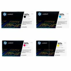 Coupon ⭐ HP 507X 507A SET | CE400X, CE401A, CE402A | Original HP Toner Cartridge - Black, Cyan, Yellow, Magenta 😍