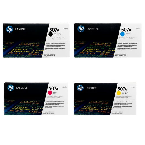 Wholesale โ HP 507A SET | CE400A, CE401A, CE402A, CE403A | Original HP Toner Cartridge - Black, Cyan, Yellow, Magenta ๐ 1 Wholesale โ HP 507A SET | CE400A, CE401A, CE402A, CE403A | Original HP Toner Cartridge - Black, Cyan, Yellow, Magenta ๐