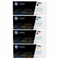 Cheapest 🤩 HP 508A SET | CF360A, CF361A, CF362A, CF363A | Original HP Toner Cartridge - Black, Cyan, Yellow, Magenta 😍