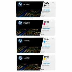 Flash Sale 🛒 HP 508X SET | CF360X, CF361X, CF362X, CF363X | Original HP Toner Cartridge - Black, Cyan, Yellow, Magenta ✔️