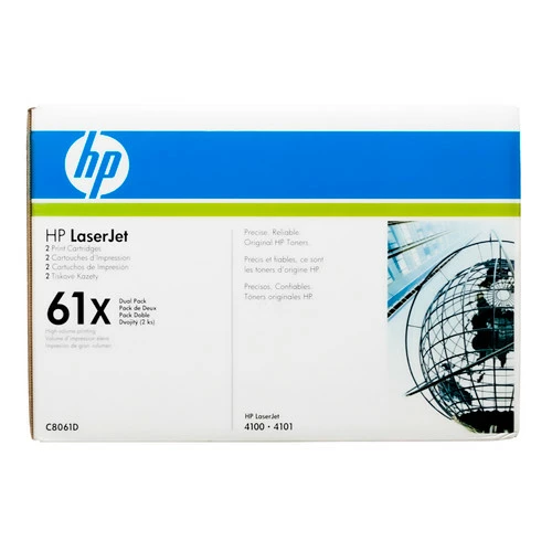 New ⭐ C8061D | HP 61XD | Original HP Toner Cartridges - Dual Pack - Black 🤩 2 New ⭐ C8061D | HP 61XD | Original HP Toner Cartridges - Dual Pack - Black 🤩 - Image 2