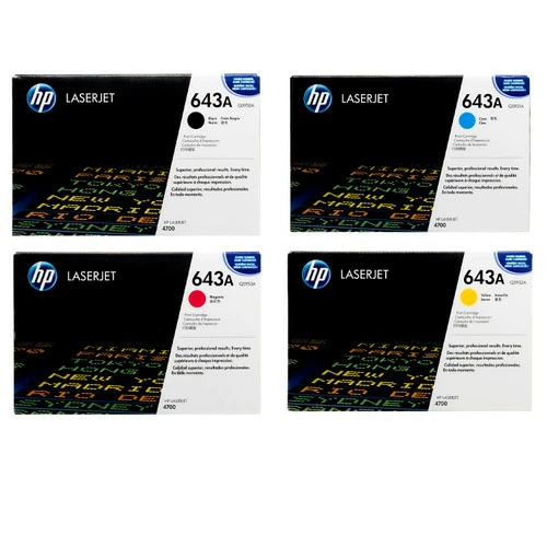 Best deal 💯 HP 643A SET | Q5950A, Q5951A, Q5952A, Q5953A | Original HP Toner Cartridge - Black, Cyan, Yellow, Magenta 🛒 1 Best deal 💯 HP 643A SET | Q5950A, Q5951A, Q5952A, Q5953A | Original HP Toner Cartridge - Black, Cyan, Yellow, Magenta 🛒