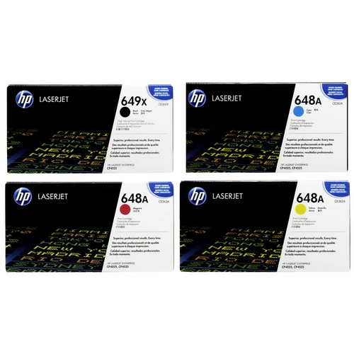 Cheapest 💯 HP 649X 648A SET | CE260X, CE261A, CE262A, CE263A | Original HP Toner Cartridge - Black, Cyan, Yellow, Magenta 🌟 1 Cheapest 💯 HP 649X 648A SET | CE260X, CE261A, CE262A, CE263A | Original HP Toner Cartridge - Black, Cyan, Yellow, Magenta 🌟