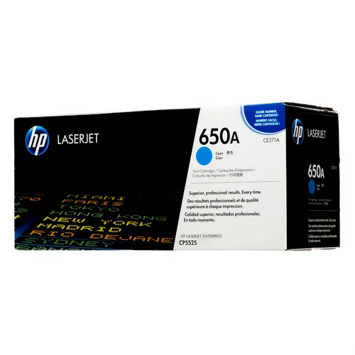 Discount 😀 CE271A | HP 650A | Original HP Toner Cartridge - Cyan 👍 2 Discount 😀 CE271A | HP 650A | Original HP Toner Cartridge - Cyan 👍 - Image 2