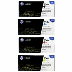 Best deal ✔️ HP 650A SET | CE270A, CE271A, CE272A, CE273A | Original HP Toner Cartridge - Black, Cyan, Yellow, Magenta 🎉