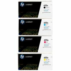 Deals 🌟 HP 655A SET | CF450A, CF451A, CF452A, CF453A | Original HP Toner Cartridges - Black, Cyan, Yellow, Magenta 👏