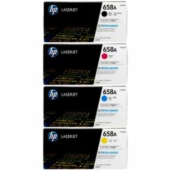 Brand new 💯 HP 658A SET | W2000A, W2001A, W2002A, W2003A | Original HP Toner Cartridges - Black, Cyan, Magenta, Yellow 🎁