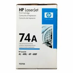 Outlet ⭐ 92274A | HP 74A | Original HP LaserJet Toner Cartridge - Black 👏