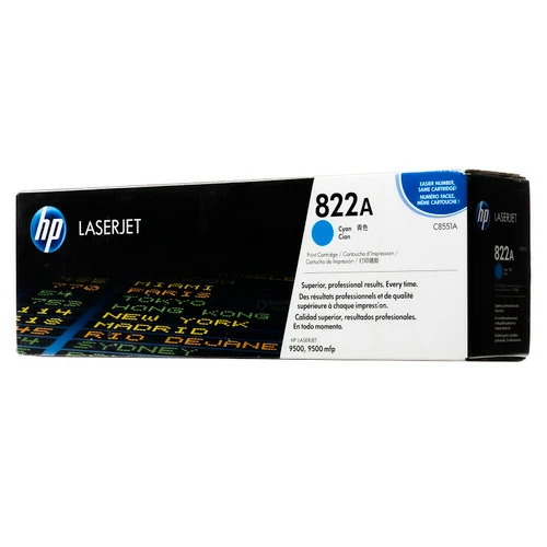 Outlet 👏 C8551A | HP 822A | Original HP LaserJet Toner Cartridge - Cyan ⭐ 2 Outlet 👏 C8551A | HP 822A | Original HP LaserJet Toner Cartridge - Cyan ⭐ - Image 2