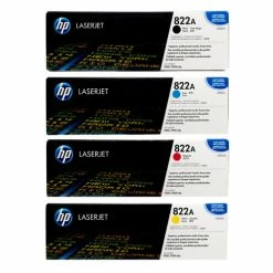 Discount 🛒 HP 822A Drum SET | C8560A, C8561A, C8562A, C8563A | Original HP Toner Cartridge - Black, Cyan, Yellow, Magenta 👏