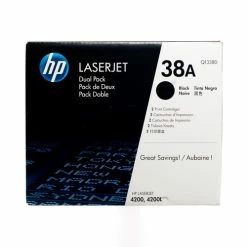 Flash Sale ⌛ Q1338D | HP 38A | Original HP Toner Cartridges - Dual Pack - Black 👍