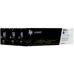 Buy 👍 CF253XM | HP 201X | Original HP High-Yield LaserJet Toner Cartridges - Tri-Color 🎉