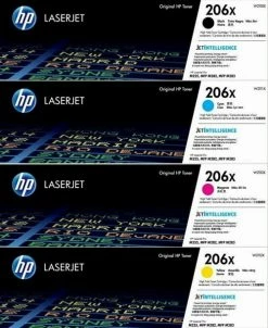 Best reviews of 🔥 HP 206X SET | W2110X, W2111X, W2112X, W2113X | Original HP High-Yield Toner Cartridges - Black, Cyan, Magenta, Yellow 😉