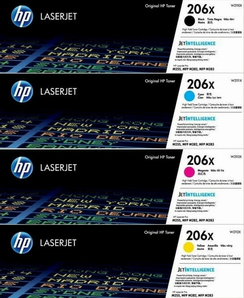 Best reviews of 🔥 HP 206X SET | W2110X, W2111X, W2112X, W2113X | Original HP High-Yield Toner Cartridges - Black, Cyan, Magenta, Yellow 😉 1 Best reviews of 🔥 HP 206X SET | W2110X, W2111X, W2112X, W2113X | Original HP High-Yield Toner Cartridges - Black, Cyan, Magenta, Yellow 😉