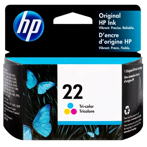 Hot Sale 🌟 C9352AN | HP 22 | Original HP Ink Cartridge - Tri-Color 🎉 1 Hot Sale 🌟 C9352AN | HP 22 | Original HP Ink Cartridge - Tri-Color 🎉