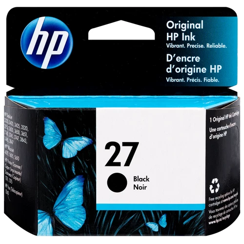 Hot Sale ❤️ C8727AN | HP 27 | Original HP Ink Cartridge - Black 🛒 1 Hot Sale ❤️ C8727AN | HP 27 | Original HP Ink Cartridge - Black 🛒