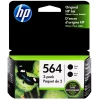 Best Pirce 🌟 C2P51FN | HP 564 | Original HP 2-Pack Ink Cartridges - Black 👏
