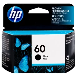 Promo 😀 CC640WN | HP 60 | Original HP Ink Cartridge - Black ⭐