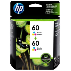 Brand new 🔥 CZ072FN | HP 60 | Original HP Dual Pack Ink Cartridges - Tri-Color 👍