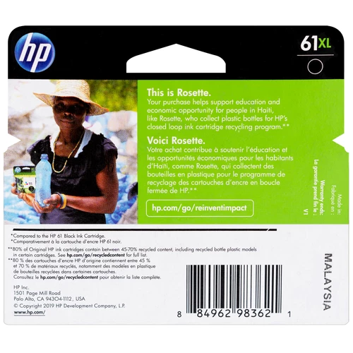 Brand new ๐ฅ CH563WN | HP 61XL | Original HP High-Yield Ink Cartridge - Black ๐ฅ 2 Brand new ๐ฅ CH563WN | HP 61XL | Original HP High-Yield Ink Cartridge - Black ๐ฅ - Image 2