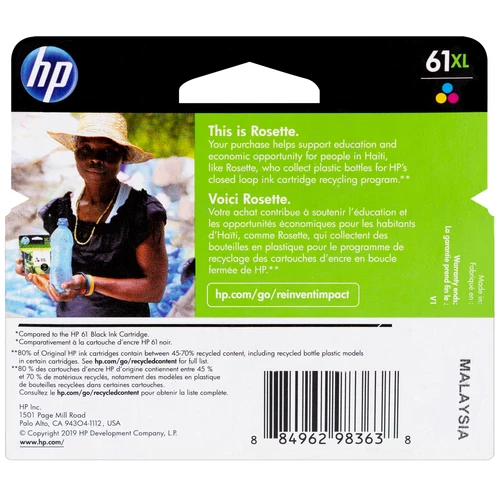 Discount 🥰 CH564WN | HP 61XL | Original HP High-Yield Ink Cartridge - Tri-Color 🎉 2 Discount 🥰 CH564WN | HP 61XL | Original HP High-Yield Ink Cartridge - Tri-Color 🎉 - Image 2
