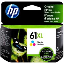 Discount 🥰 CH564WN | HP 61XL | Original HP High-Yield Ink Cartridge - Tri-Color 🎉