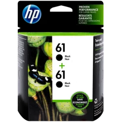 Cheapest ✨ CZ073FN | HP 61 | Original HP Dual Pack Ink Cartridges - Black 🔔