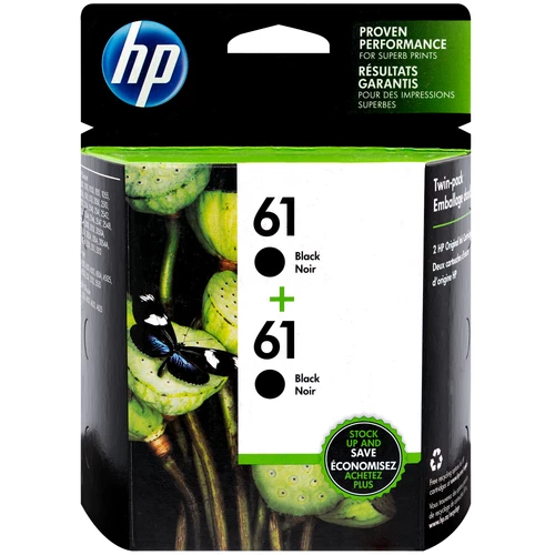 Cheapest ✨ CZ073FN | HP 61 | Original HP Dual Pack Ink Cartridges - Black 🔔 1 Cheapest ✨ CZ073FN | HP 61 | Original HP Dual Pack Ink Cartridges - Black 🔔