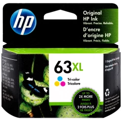 Deals 🎁 F6U63AN | HP 63XL | Original HP Ink Cartridges - Tri-Color 🤩