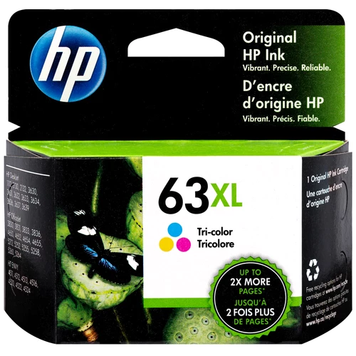 Deals 🎁 F6U63AN | HP 63XL | Original HP Ink Cartridges - Tri-Color 🤩 1 Deals 🎁 F6U63AN | HP 63XL | Original HP Ink Cartridges - Tri-Color 🤩